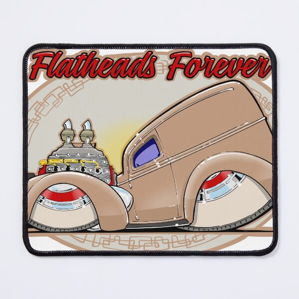 Item preview, Flatheads Forever designed and sold by FlyballStudio.