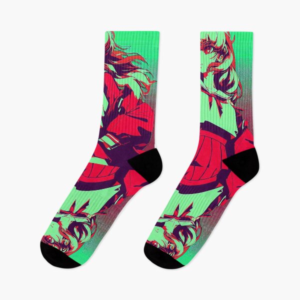 Item preview, Red Green Synthwave Anime girl  designed and sold by RenoMelino.