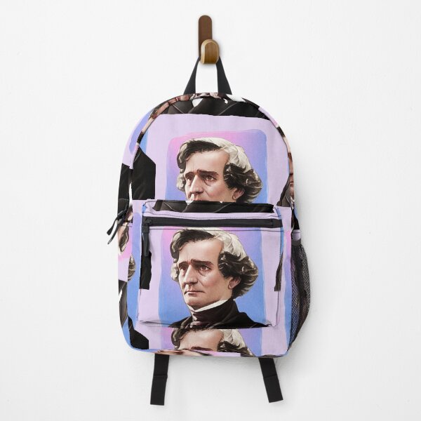Item preview, French Composer Hector Berlioz - purple pink - illustration designed and sold by Litstoy.