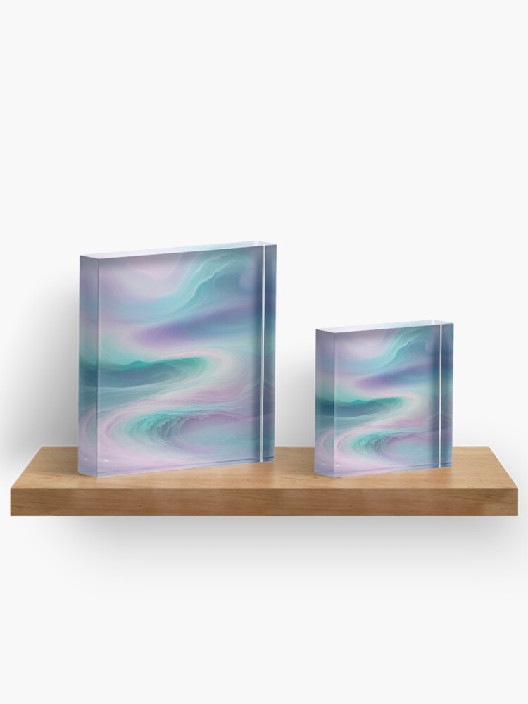 Thumbnail 3 of 5, Acrylic Block, abstract dreamscape designed and sold by CustomStickerCo.