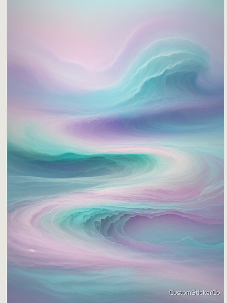 Thumbnail 6 of 6, Premium Oversized Hoodie, abstract dreamscape designed and sold by CustomStickerCo.