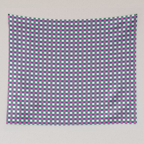 Item preview, Blue Green Pink White Pattern designed and sold by Voyax.