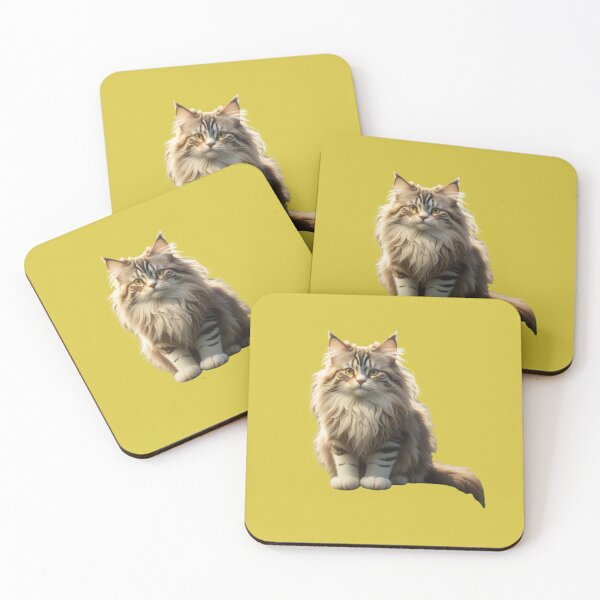Item preview, Norwegian Forest cat designed and sold by Teddy  Martin  Estrada.