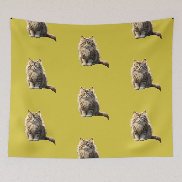 Item preview, Norwegian Forest cat designed and sold by Teddy  Martin  Estrada.