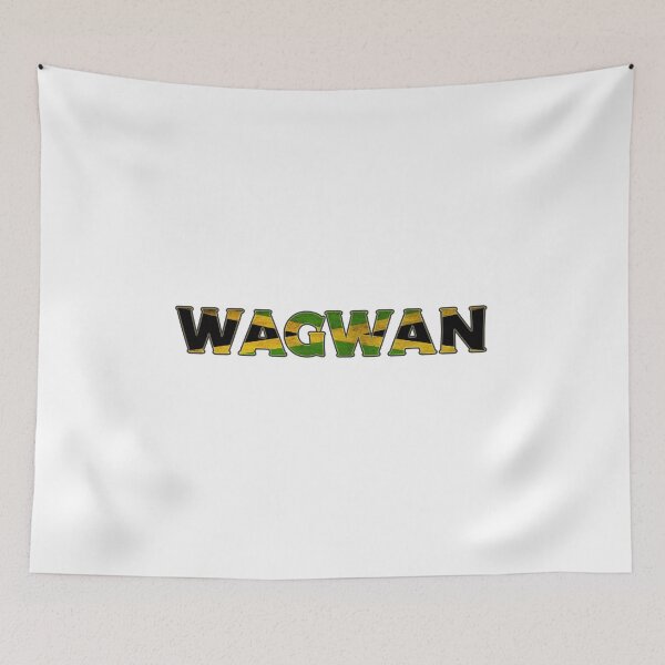 Item preview, WAGWAN / WAH GWAN designed and sold by BLKBNNY.