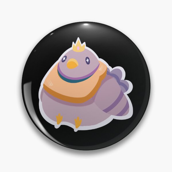 Item preview, Pigeon Bread King designed and sold by PottedCat.