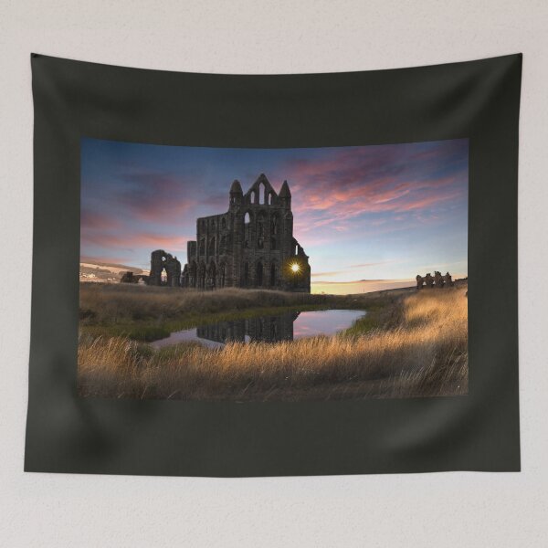 Item preview, Whitby Abbey Sunset designed and sold by Alisonchambers2.