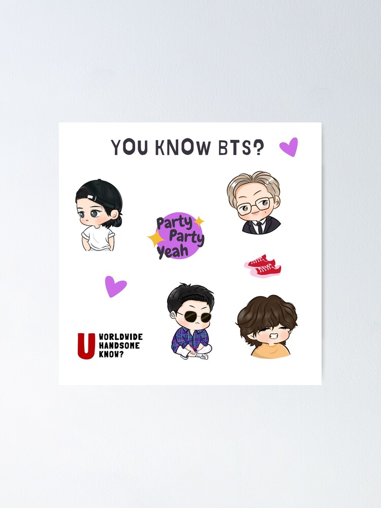 NEW BTS Samsung Galaxy Tote Bag Bundle With Stickers and Poster Exclusive