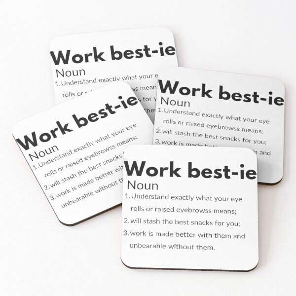 Item preview, Work bestie  designed and sold by Kawabijutsu21.