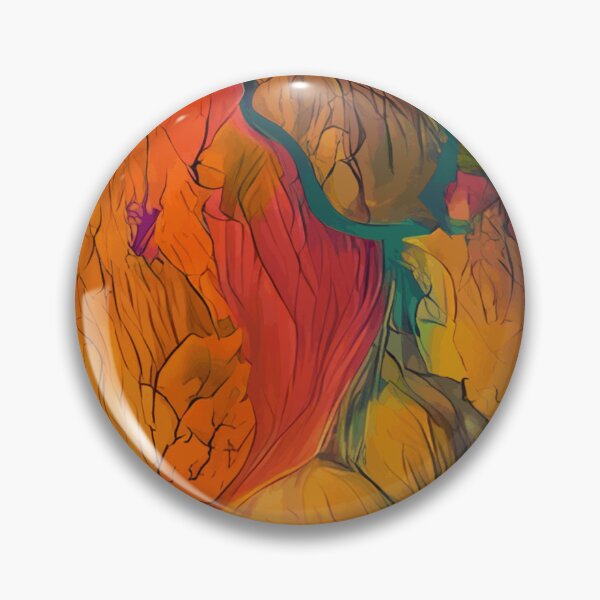 Item preview, Mesmerizing Display of Vibrant Abstract Aerial Landscapes designed and sold by CherubMasonClo.