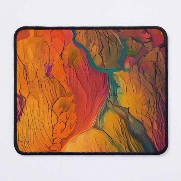 Item preview, Mesmerizing Display of Vibrant Abstract Aerial Landscapes designed and sold by CherubMasonClo.