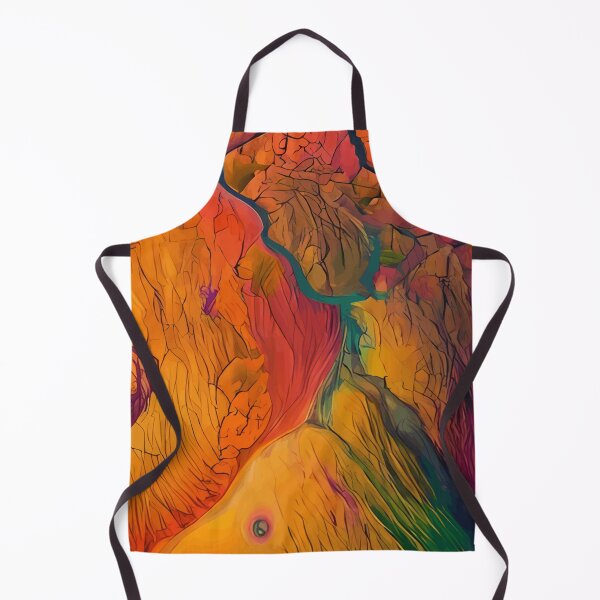 Item preview, Mesmerizing Display of Vibrant Abstract Aerial Landscapes designed and sold by CherubMasonClo.