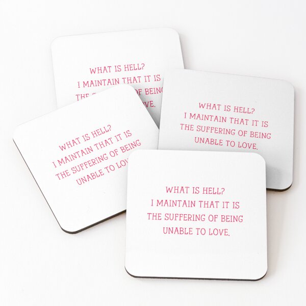 Item preview, Dostoevsky's Insight - The Suffering of Lovelessness designed and sold by wordartistry.