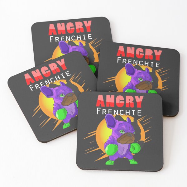 Item preview, Boxing French bulldog , Angry frenchie comic designed and sold by TheBlackCircle.