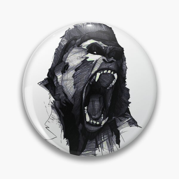 Item preview, Gorilla Amazing scratches designed and sold by Arramavis.