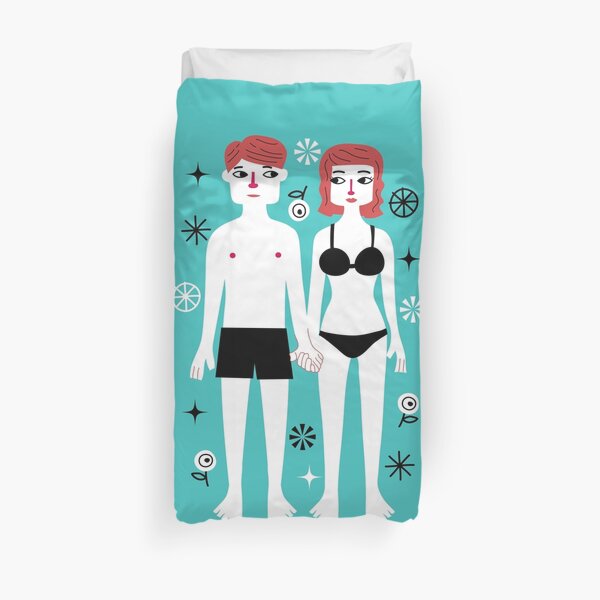 Beside You Duvet Cover