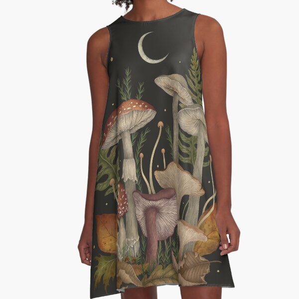 Item preview, Autumn Mushrooms designed and sold by episodicDrawing.