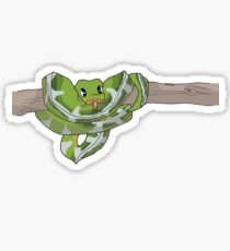 Emerald tree boa Sticker