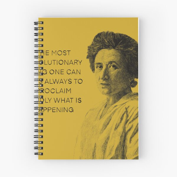 Item preview, Rosa Luxemburg - Proclaim Loudly What Is Happening designed and sold by RedWantsCandy.