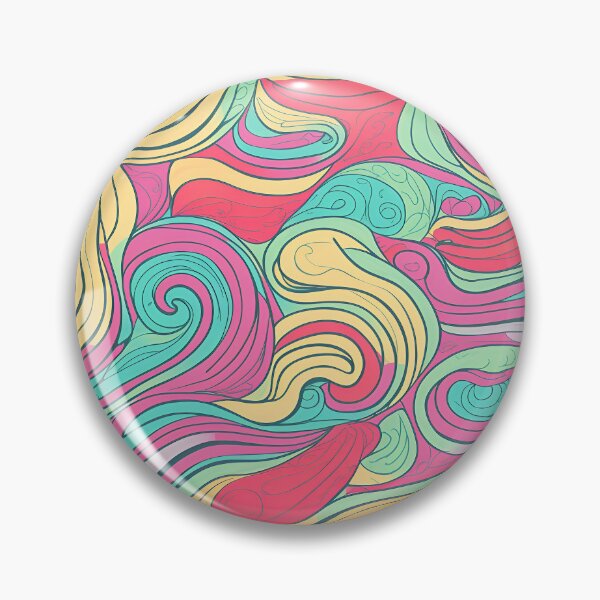 Artikelvorschau, Whimsical Waves: A Playful Doodle entworfen und verkauft von LeonAndrewRazon.