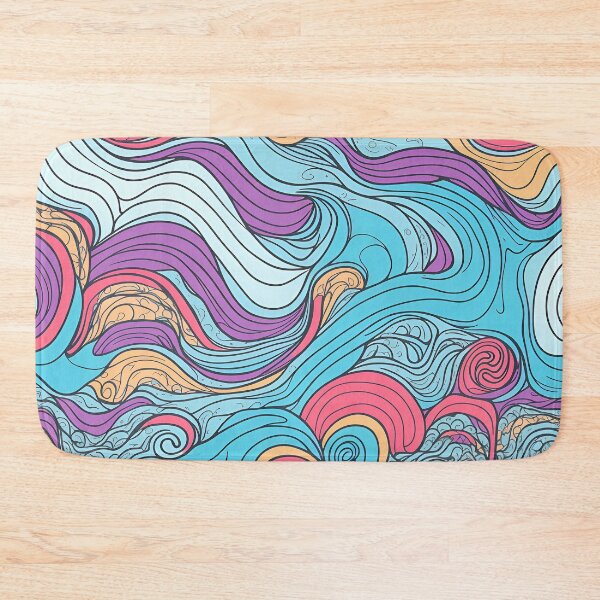 Item preview, Whimsical Waves: A Playful Doodle designed and sold by LeonAndrewRazon.