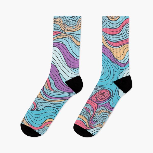 Item preview, Whimsical Waves: A Playful Doodle designed and sold by LeonAndrewRazon.