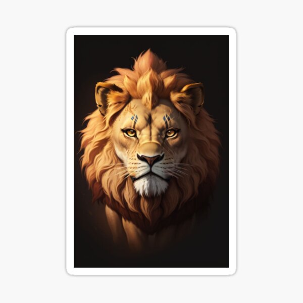 Item preview, The great lion king designed and sold by Newrealis.
