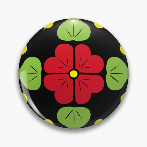Item preview, Black & Bright 1, Framed Talavera Flower designed and sold by elizdesign.