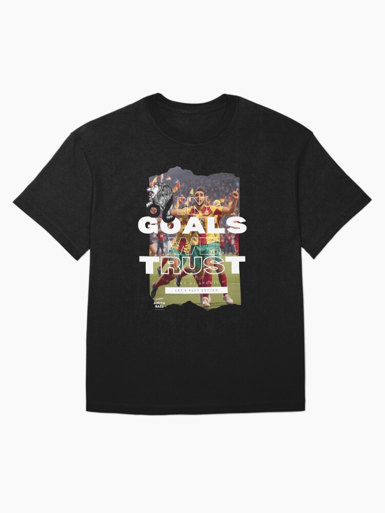 Thumbnail 3 of 7, Oversized T-Shirt, Let's Play Soccer : Soccer Fandom Collection designed and sold by AdityaBasu.