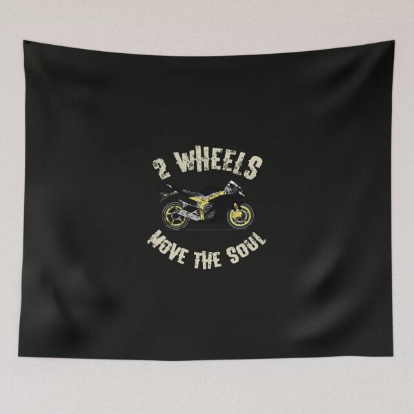 Item preview, 2 Wheels Move The Soul Biker Gift Moto Gear    designed and sold by SylviaDChancey.