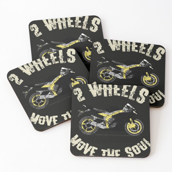 Item preview, 2 Wheels Move The Soul Biker Gift Moto Gear    designed and sold by SylviaDChancey.