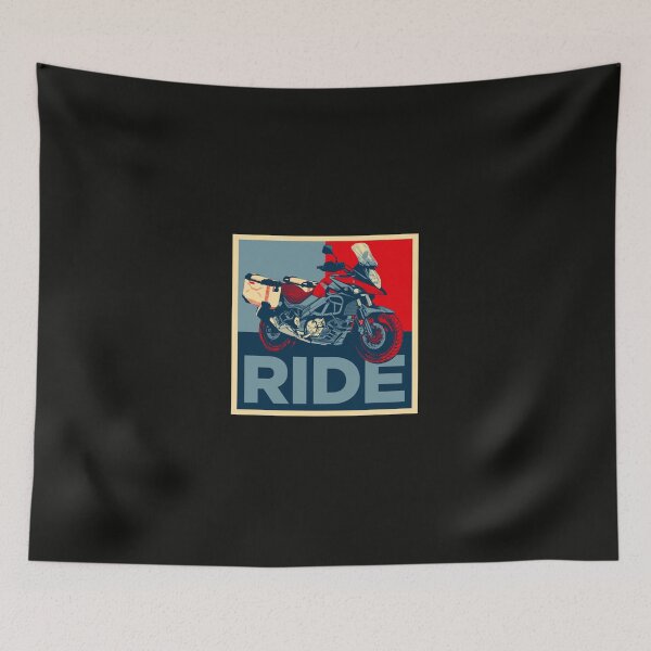 Item preview, Adventure Dual Sport V-Strom Motorcycle Ride Design    designed and sold by SylviaDChancey.
