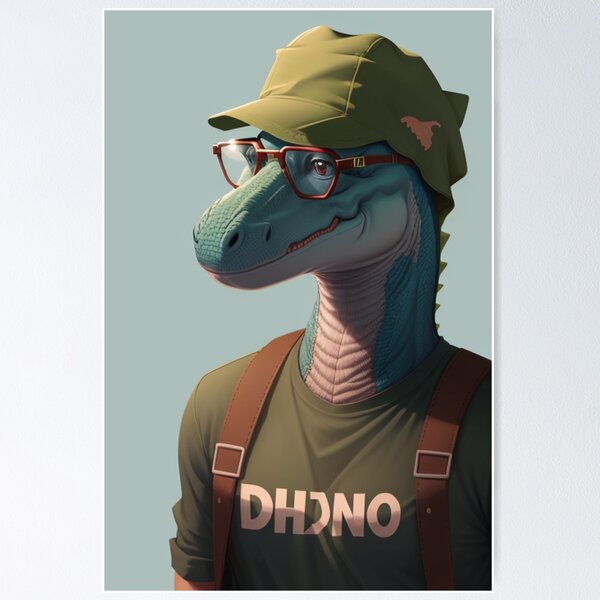 Item preview, Cool dino ready for a date designed and sold by Newrealis.