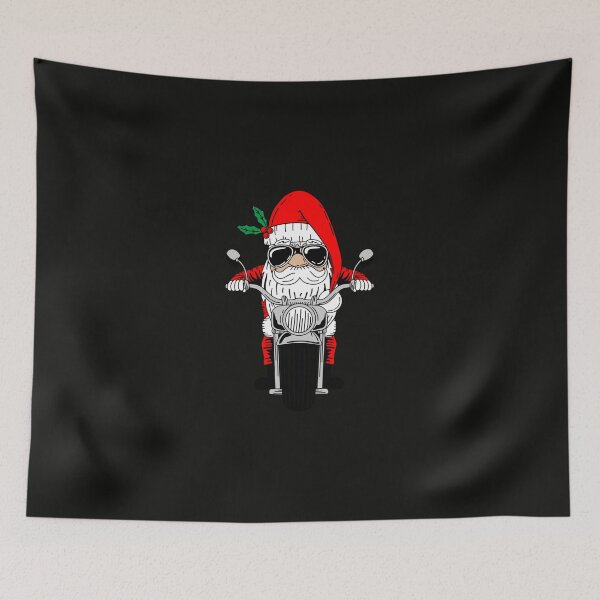 Item preview, Biker Santa Moto Santa GP Motorcycle Life Santa Life Style  designed and sold by SylviaDChancey.