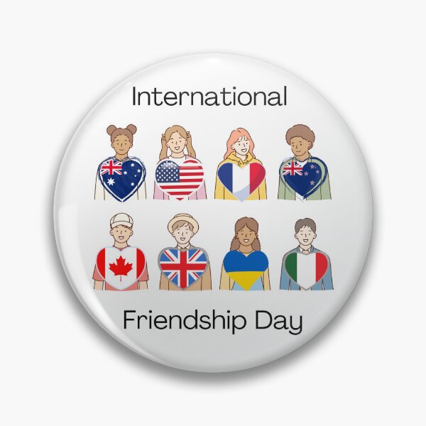 Item preview, International Friendship Day designed and sold by TeeGeeTees.