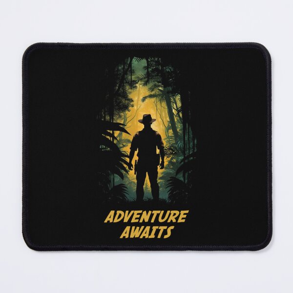 Item preview, Adventure Awaits - Explorer - Silhouette - Indy designed and sold by ChargedCarolie.