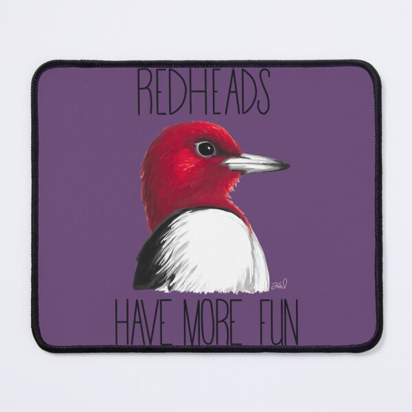 Item preview, Redheads Have More Fun (Red-headed Woodpecker) 	 	 designed and sold by wnqgezovv25.