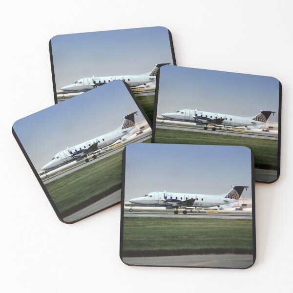 Item preview, Continental Express Beech 1900D N81536 designed and sold by MarkitaBarrows.