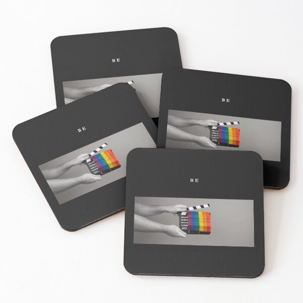 Item preview, Be, pride flags, Rainbow photography, classic black and white, movie, self love quotes / white text designed and sold by SoloAutenica.