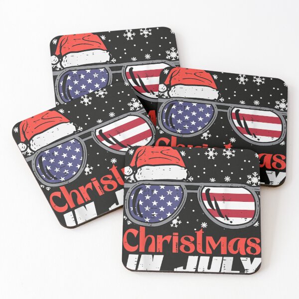 Item preview, Christmas In July US Flag Santa Patriot Men Women Kids Boys  designed and sold by SylviaDChancey.