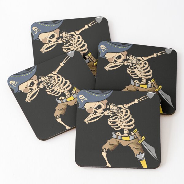 Item preview, Dabbing Skeleton Pirate Halloween Kids Jolly Roger Pirate  designed and sold by SylviaDChancey.