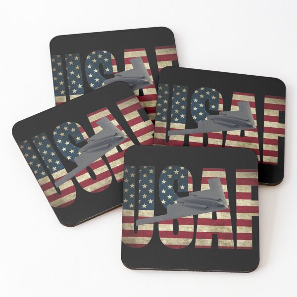 Item preview, Northrop Grumman B-2 Stealth Spirit USAF Bomber Plane STARS AND STRIPES designed and sold by MarkitaBarrows.