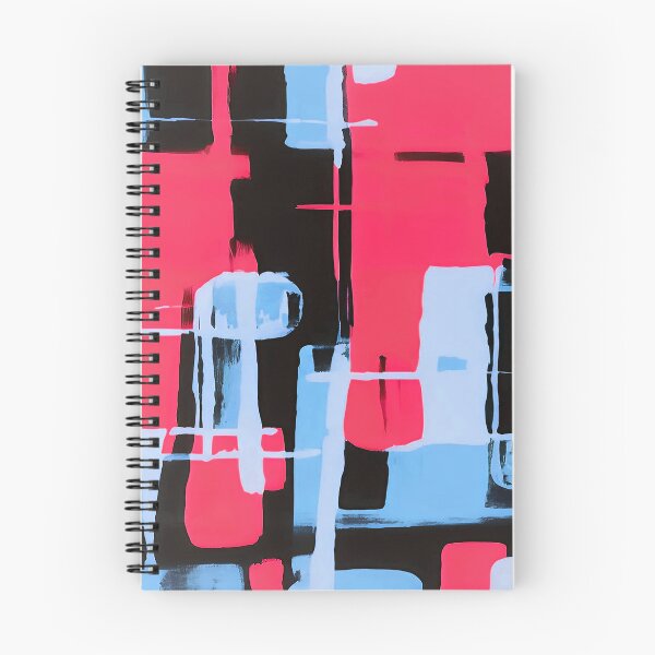 Item preview, Blue Pink Geometric Square Pattern designed and sold by deniselynnimage.