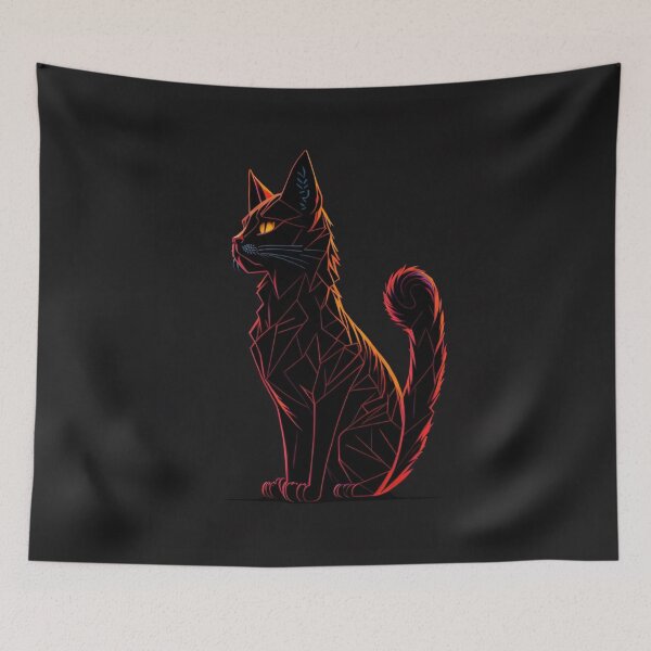 Item preview, Cat Silhouette Sticker - Cute Animal designed and sold by joejiing.