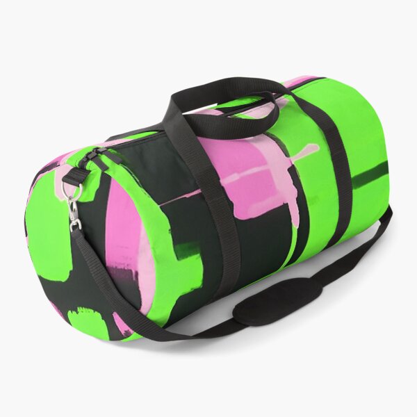 Item preview, Pink Green Geometric Square Pattern designed and sold by deniselynnimage.