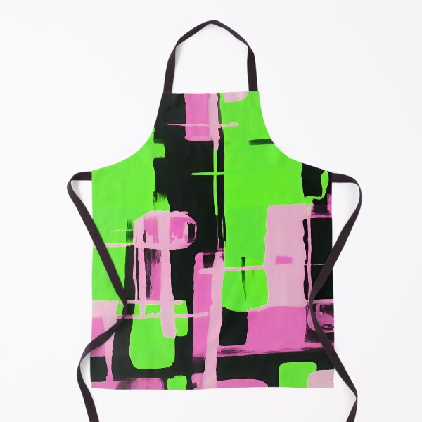 Item preview, Pink Green Geometric Square Pattern designed and sold by deniselynnimage.