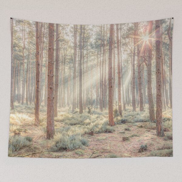 Item preview, Sunrise's Kiss in the Misty Forest designed and sold by assaf.