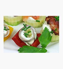 Fish and Vegetables Photographic Print