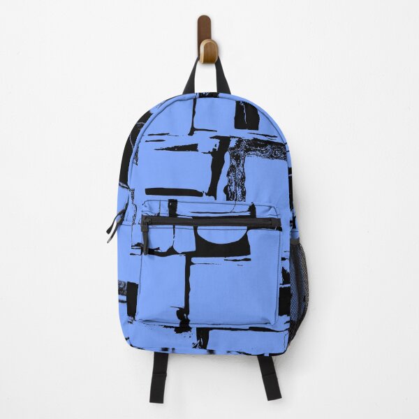 Item preview, Solid Blue Geometric Pattern designed and sold by deniselynnimage.