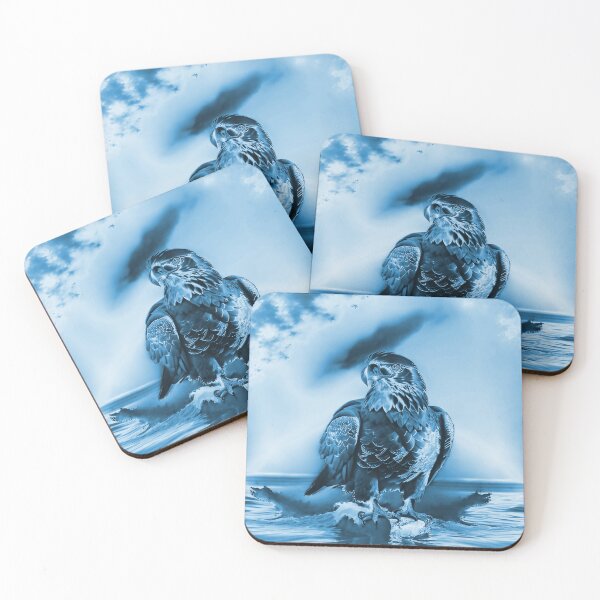 Item preview, Blue American Bald Eagle designed and sold by deniselynnimage.